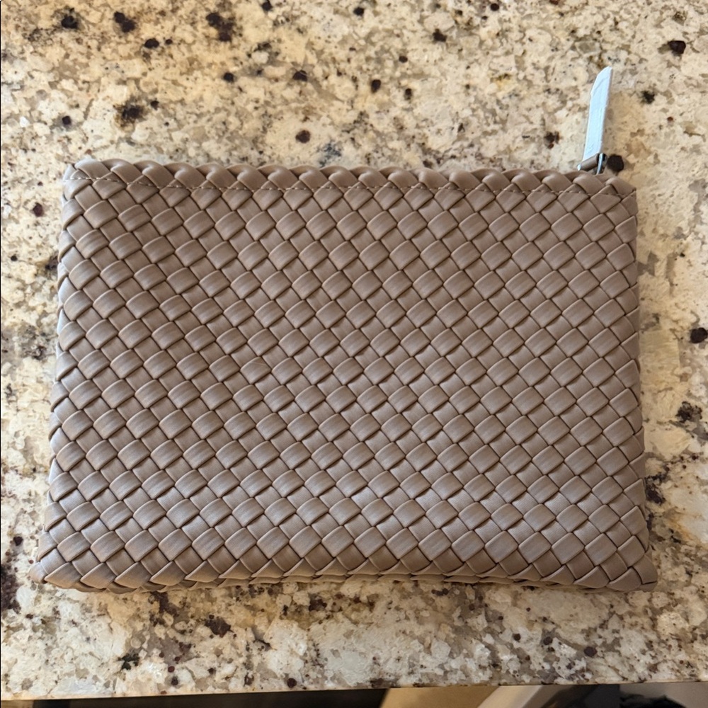 Brand new Naghedi pouch - cashmere